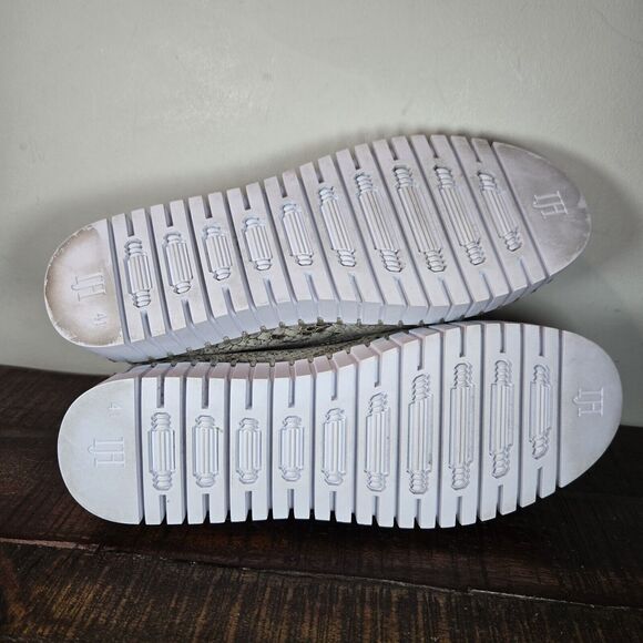 Ilse Jacobsen Hornbaek Tulip Womens Size 11 EU 41 Slip-On Loafer Shoes Snakeskin - Picture 9 of 11